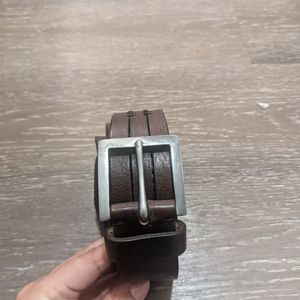 John Varvatos Genuine Leather Belt (38)